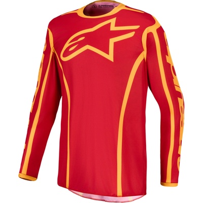 Alpinestars Fluid Apex V2 červená/zlatá