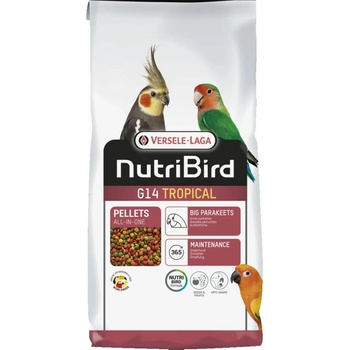Versele-Laga Versele Laga NUTRIBIRD G14 Original - Пълноценна екструдирана храна за средни папагали, 1 кг
