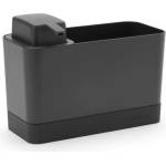 Brabantia Органайзер за мивка, с дозатор, сив, Brabantia (BRAB302602)