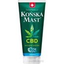 Masážne prípravky SwissMedicus Konská masť s CBD chladivá 200 ml