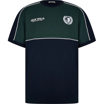 Image 1 of Jack Wills Тениска Jack Wills Mens JW Pipe Regular Fit T-Shirt - Navy