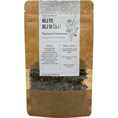 QuickTea Rybízová harmonie ovocnobylinný čaj 250 g