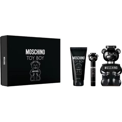 Moschino Toy Boy Подаръчен комплект за мъже Размер EDP 100 ml + EDP 10 ml + 100 ml душ гел