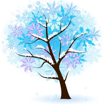 Image 1 of Milena Style Зимно дръвче - диамантен гоблен