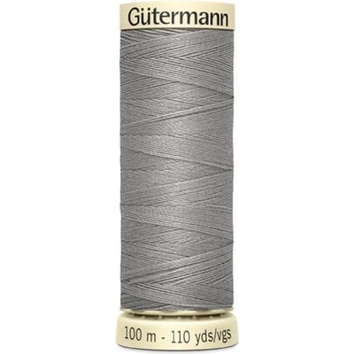 Nit PES Gütermann 100 (100m) - univerzální barva 495 - šedá