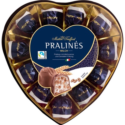 Maitre Truffout Mléčné čokoládové srdce 165 g