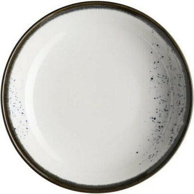 Mäser Hlboký tanier Pintar White modré bodky 21 cm