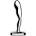 b-Vibe Stainless Steel Prostate Plug Silver