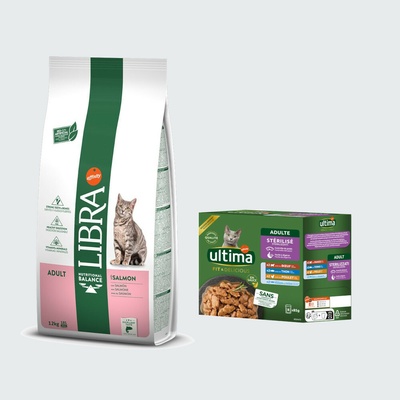 Libra Cat Adult Salmon 12 kg