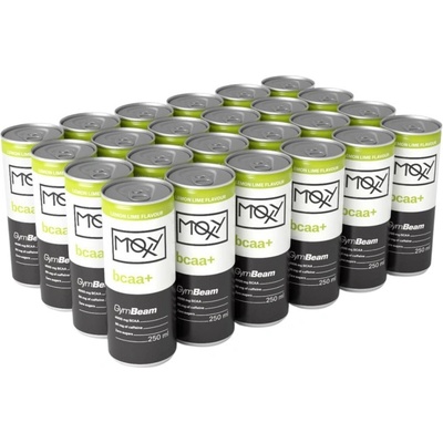 GymBeam MOXY Bcaa+ Energy Drink 250 ml [24 x 250 мл] Лимон и лайм