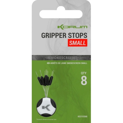 Korum Smokescreen Gripper Stops Malý zarážka 8ks