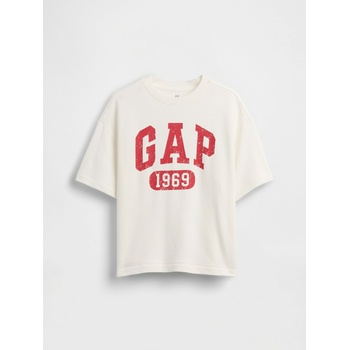 GAP Детска риза с логото на GAP GAP | Byal | Момчешки | XS