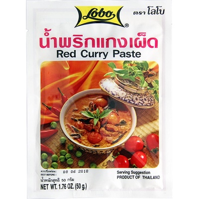 Lobo Červená kari pasta 50g