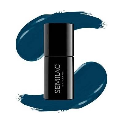 Semilac gél lak 406 Blue Tea Modrá 7 ml