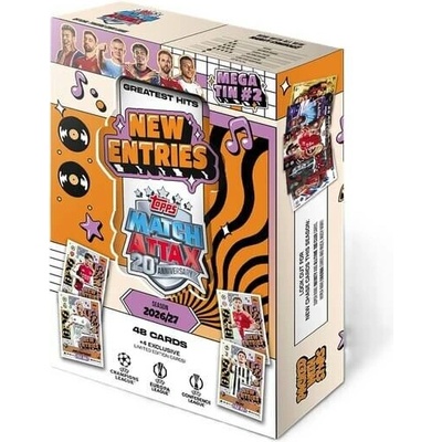 Topps 2026–2027 Match Attax Mega Tin 2 New Entries
