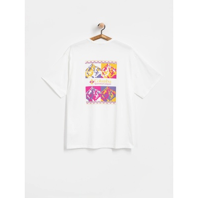 Columbia CSC Heavyweight Iconic white/repeated peaks