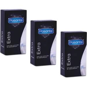 Pasante 36 бр. (3x12 бр. ) Сигурни презервативи Pasante Extra