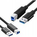 Ugreen US210 USB 3.0 A-B, 2m, černý