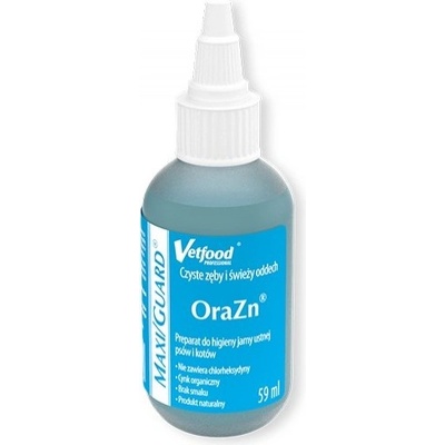 VetFood Maxi Guard OraZn® - препарат за кучета и котки за ежедневна орална хигиена, 59 гр - Полша