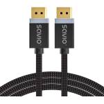 SAVIO DISPLAYPORT (M) - DISPLAYPORT (M) КАБЕЛ, V1.4, 3 m, CL-176 (CL-176)