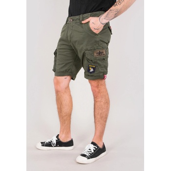 Alpha Industries Crew short Patch dark olive