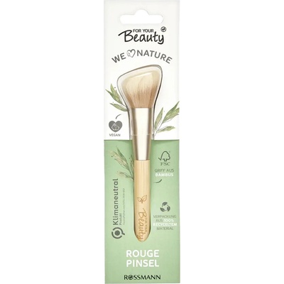 For your Beauty Štětec na tvářenku We Love Nature – Zboží Dáma