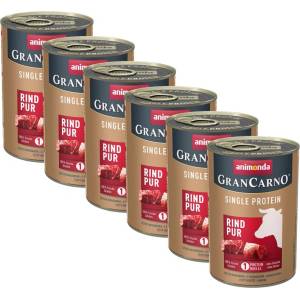 Animonda GranCarno Single Protein - говеждо 6 x 400г