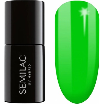 Image 1 of Semilac UV Gel Polish Caribbean Green 7ml