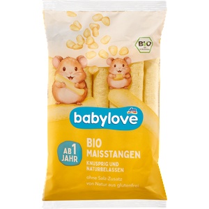 babylove Био царевични пръчици, 1+г, 30 g (10470243)