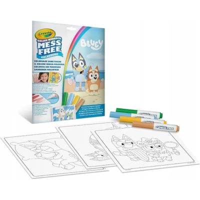 Crayola Vodní Omalovánka pro děti bez ušpinění Mess Free BLUEY na pláži