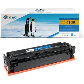 Compatible КАСЕТА ЗА HP Color LaserJet Pro M452 series/MFP M477 series - /410A/ - CF411A - Cyan - PN NT-PH411C - G&G (100HPCF411A)