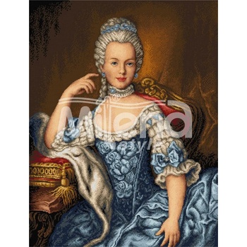 Milena Style Мария Антоанета - гоблен със схема конци dmc 1: 4