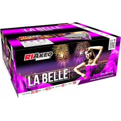 Riakeo Ohňostroj LA BELLE 108 ran F2 ohňostroj 108 ran HF 108 2315