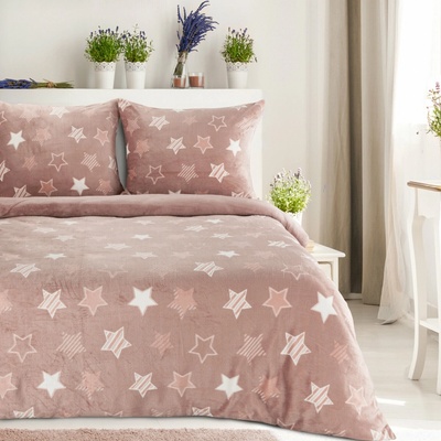 Eurofirany fleece obliečky FLANO4 200X220 2x70X80