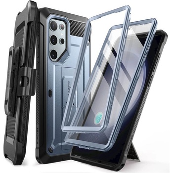 Image 1 of i-Blason SUPCASE Unicorn Beetle Pro Case with Screen Protector - удароустойчив хибриден кейс с вграден протектор за дисплея за Samsung Galaxy S24 Ultra (син)