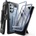 i-Blason SUPCASE Unicorn Beetle Pro Case with Screen Protector - удароустойчив хибриден кейс с вграден протектор за дисплея за Samsung Galaxy S24 Ultra (син)