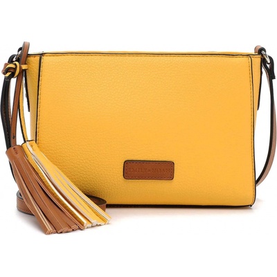 Emily & Noah dámská crossbody kabelka Boho žlutá