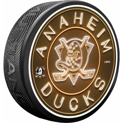 Mustang Puk Anaheim Ducks NHL Neon