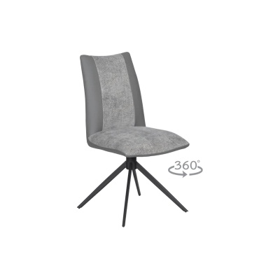 Carmen Трапезен стол tulsa - тъмносив