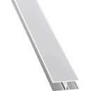 Easy Click Spojovací lišta stříbrná ALU-H 2m 16mm