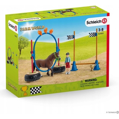 Schleich Preteky v agility pre poníky