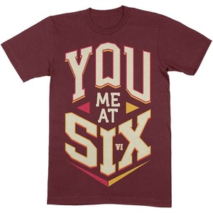 You Me At Six Cube Maroon Red XL Риза (YMASTS05MM04)