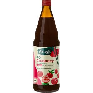 Alnavit Био прясно сок от червена боровинка - 750 ml