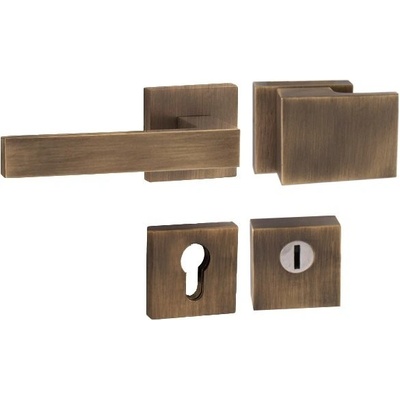 MPkovania TI - CUBO/SQUARE - HR 3230/2275 PZ plus kľučka/kľučka bronz matný