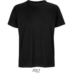 SOL'S BOXY / Мъжка тениска с голям размер - тъмночерна S (253806n1101)