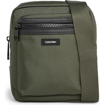 Calvin Klein pánska crossbody taška CK Essent Conv Reporter S /Zelená