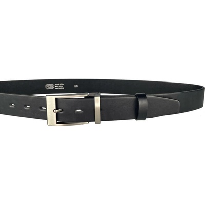 Penny Belts pánský kožený opasek 35-100-19-60 černý