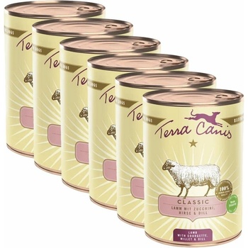 Terra Canis Lamb with courgette millet & dill 6 x 400 g