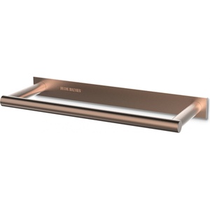 DECOR WALTHER Закачалка на релса за кърпи Mikado Frame с PVD покритие 21 см бронз (0523715)