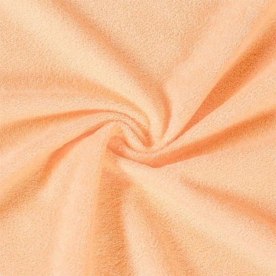 Nepriepustné jemné froté marhuľové, š.205